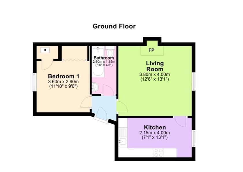 Free Parking, 1 Bed Apt, Half Mile To Union Street Yet Quiet, Fast Wifi, Ideal For Long Term Contractor, Etc Stays, Fully Equipped Kitchen, Regular Housekeeping Option - See Our Dwellcome Home Ltd Site For Assurance Aberdeen Exterior foto